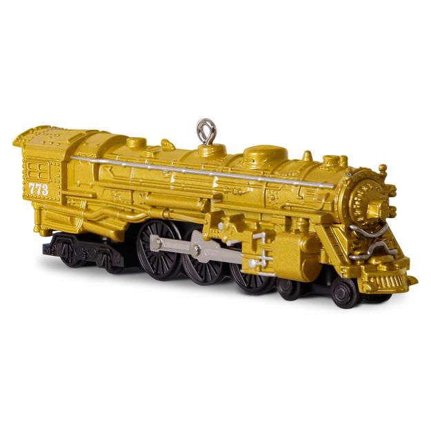2016 Gold LIONEL Train 773 Hudson Steam Locomotive Ornament LIMITED Edition