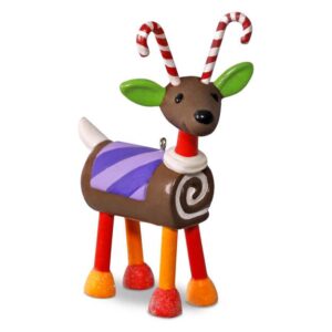 Santas Sweet Reindeer Limited Edition Hallmark ornament
