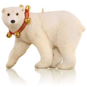 Father Christmas Polar Bear Hallmark Limited Premiere Ornament