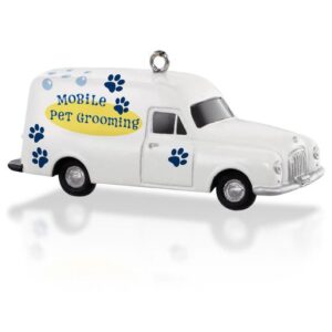 Mobile Pet Grooming Car Limited Premiere Hallmark Ornament