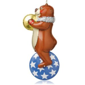 Big Top Bear First in Hallmark Ornament Tin Toys Series