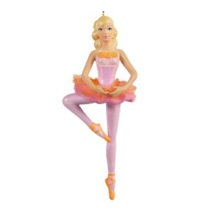2012 Brava Ballerina Barbie Hallmark Keepsake Ornament