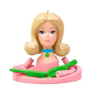 2012 Quick Curl Barbie Beauty Center Hallmark Ornament