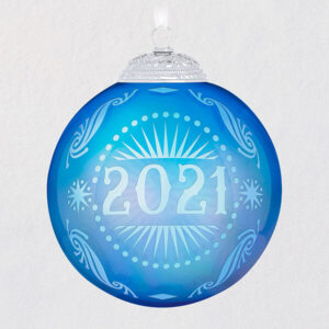 Christmas Commemorative Glass Ball