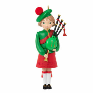 Eleven Pipers Piping Ornament